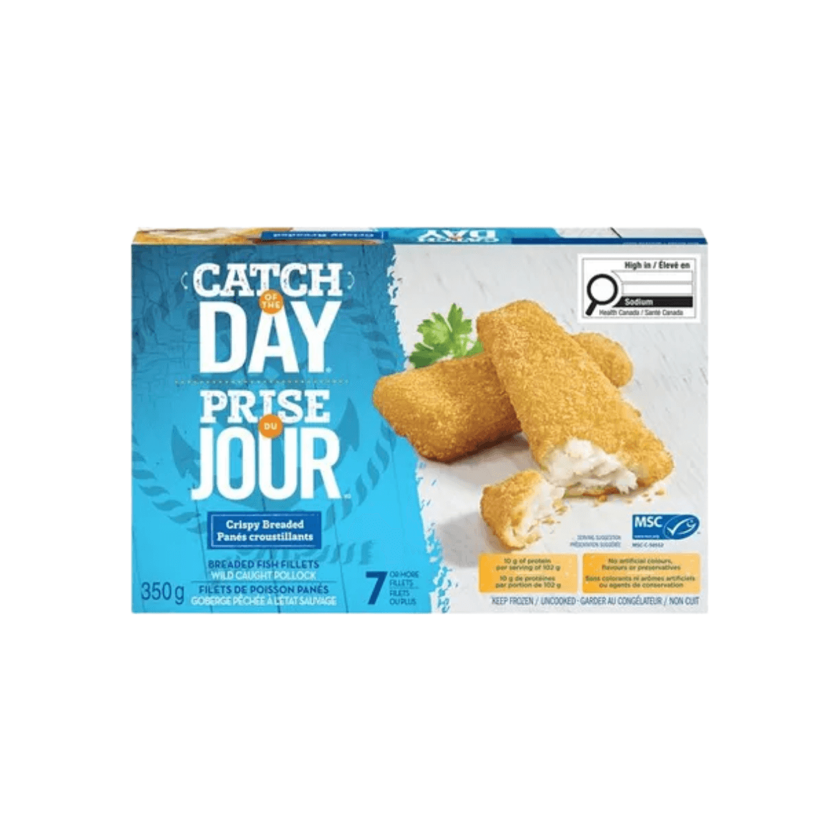 Catch of the Day Breaded Fish Fillets Crispy Breaded - 2 packs