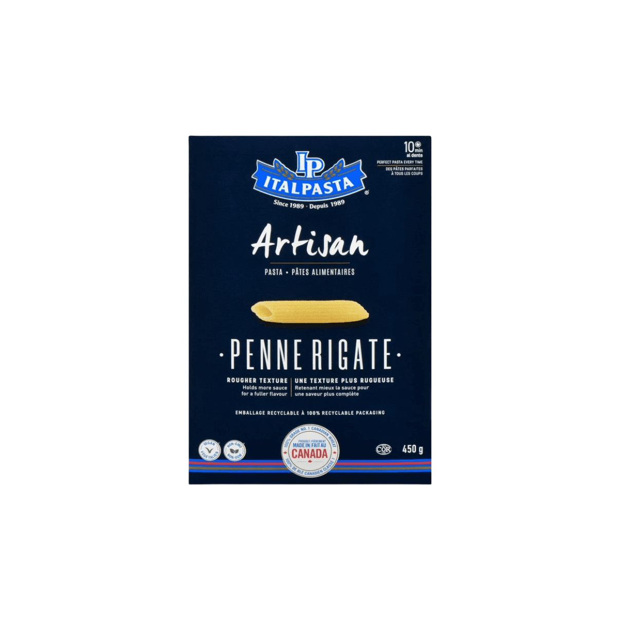 Italpasta - Artisan Penne Rigate - 1 pack