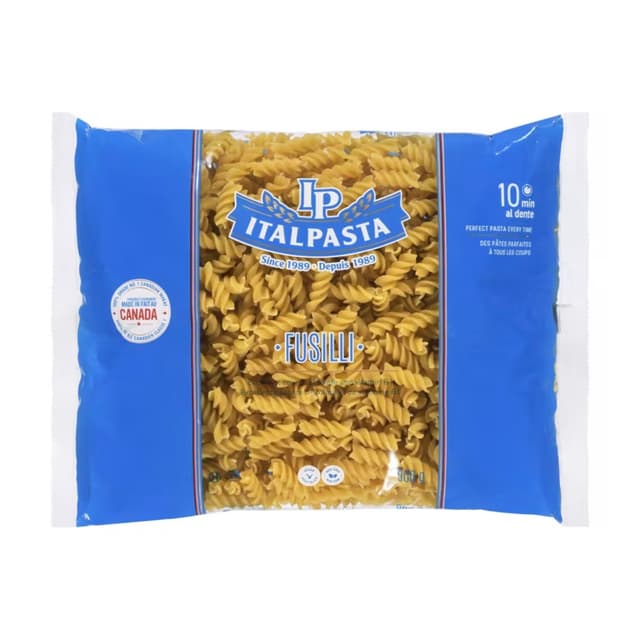 Italpasta Fusilli – 3 Packs x 900g (2.7kg Total)
