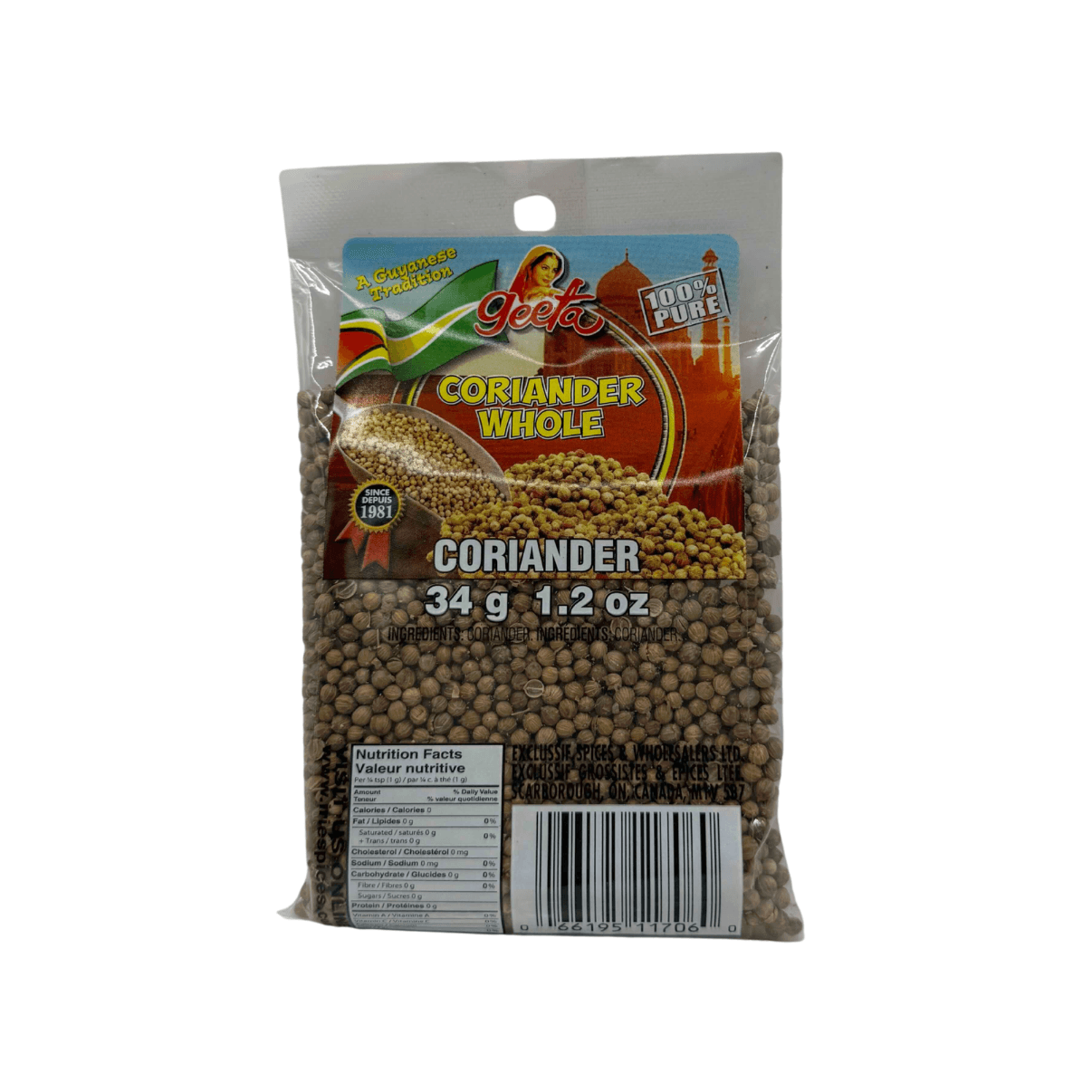 Coriander Whole