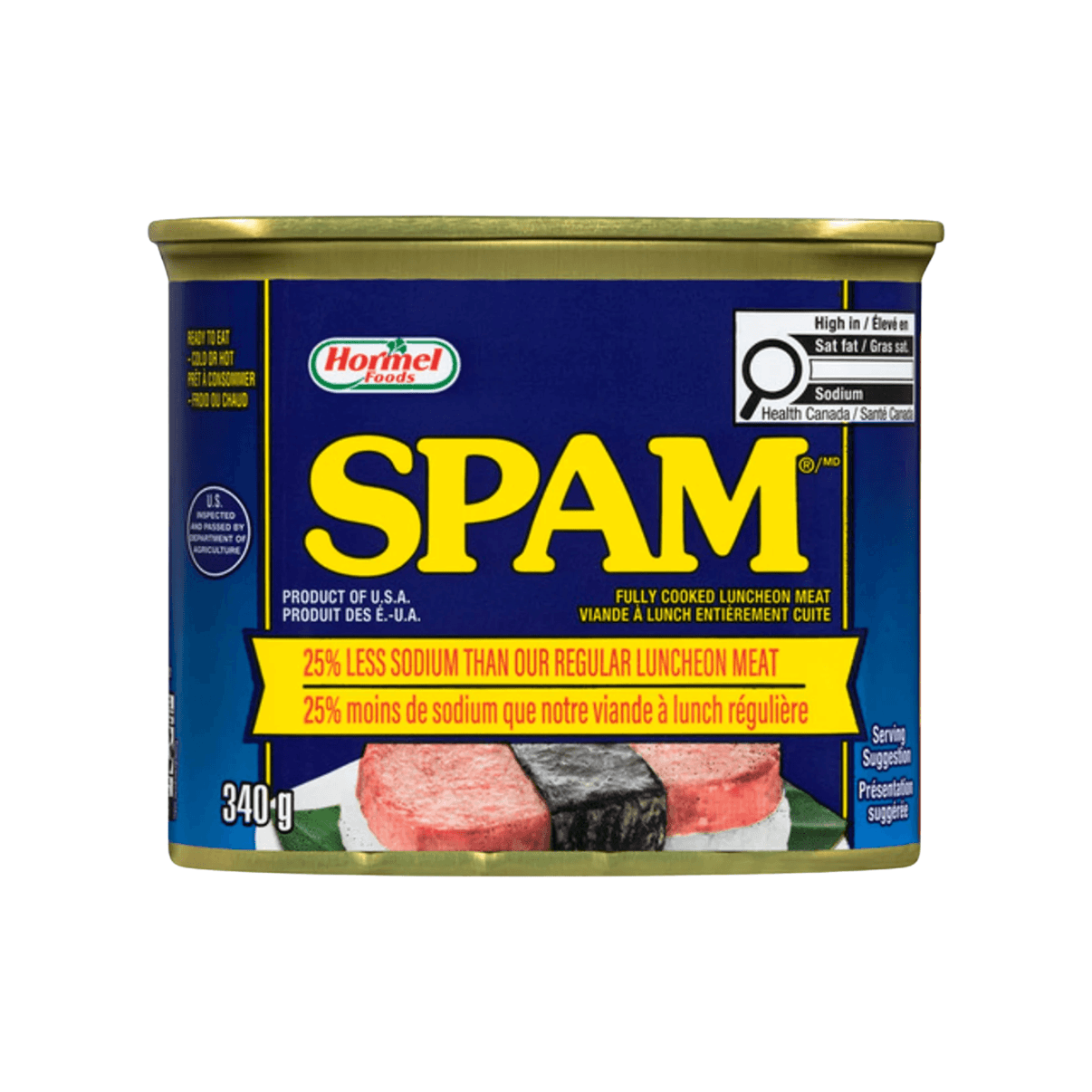 Luncheon Meat 25% Less Sodium